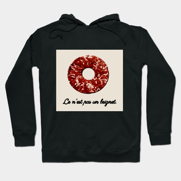 this is not a doughnut Hoodie by swiftjennifer